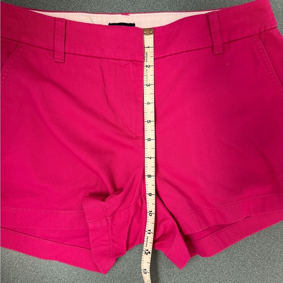 J. Crew Chino Shorts Women's 6 Hot Pink - Picture 6 of 8